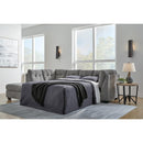 Signature Design by Ashley Marleton 55305S3 2 pc Sleeper Sectional with Chaise IMAGE 4