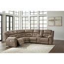 Signature Design by Ashley Ravenel Power Reclining Leather Look 3 pc Sectional 8310663/8310677/8310690 IMAGE 3