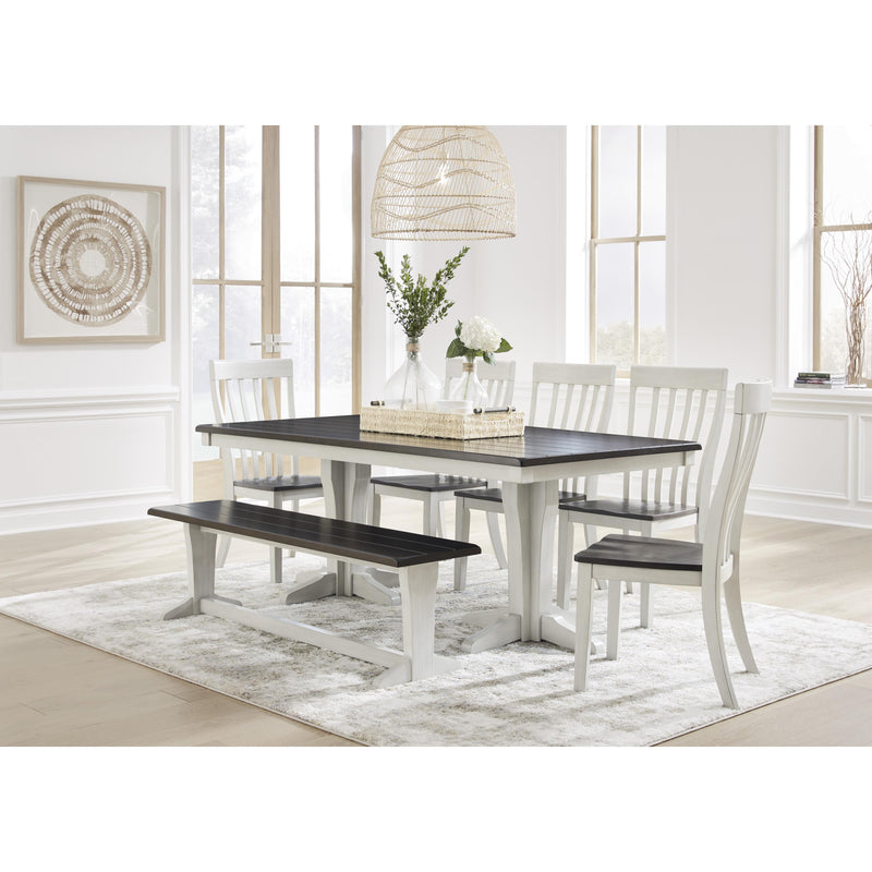 Signature Design by Ashley Darborn Dining Table with Pedestal Base D796-25B/D796-25T IMAGE 12