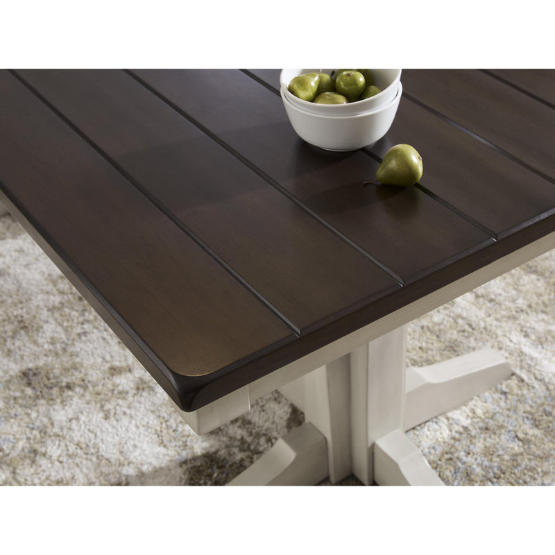 Signature Design by Ashley Darborn Dining Table with Pedestal Base D796-25B/D796-25T IMAGE 6