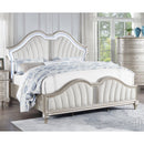  Coaster Furniture Evangeline 223391KW Wood California King LED Panel Bed - Silver Oak IMAGE 11