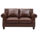 Leather Italia USA Loveseats Stationary 1669-4855-021721 IMAGE 1