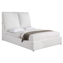 Coaster Furniture Gwendoline 306040Q Upholstered Queen Panel Bed - White IMAGE 2
