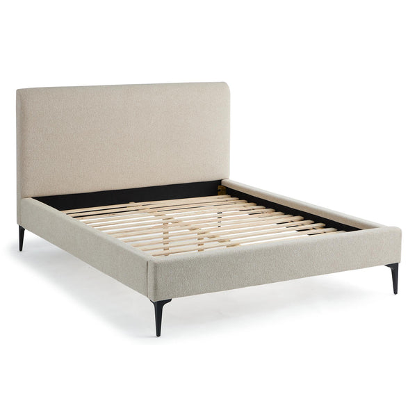  Weekender Anderson Platform Bed- Beige (Queen) IMAGE 1