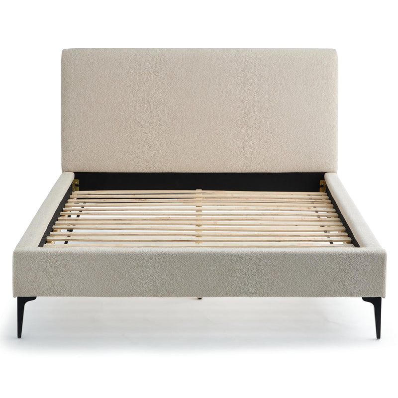  Weekender Anderson Platform Bed- Beige (Queen) IMAGE 2