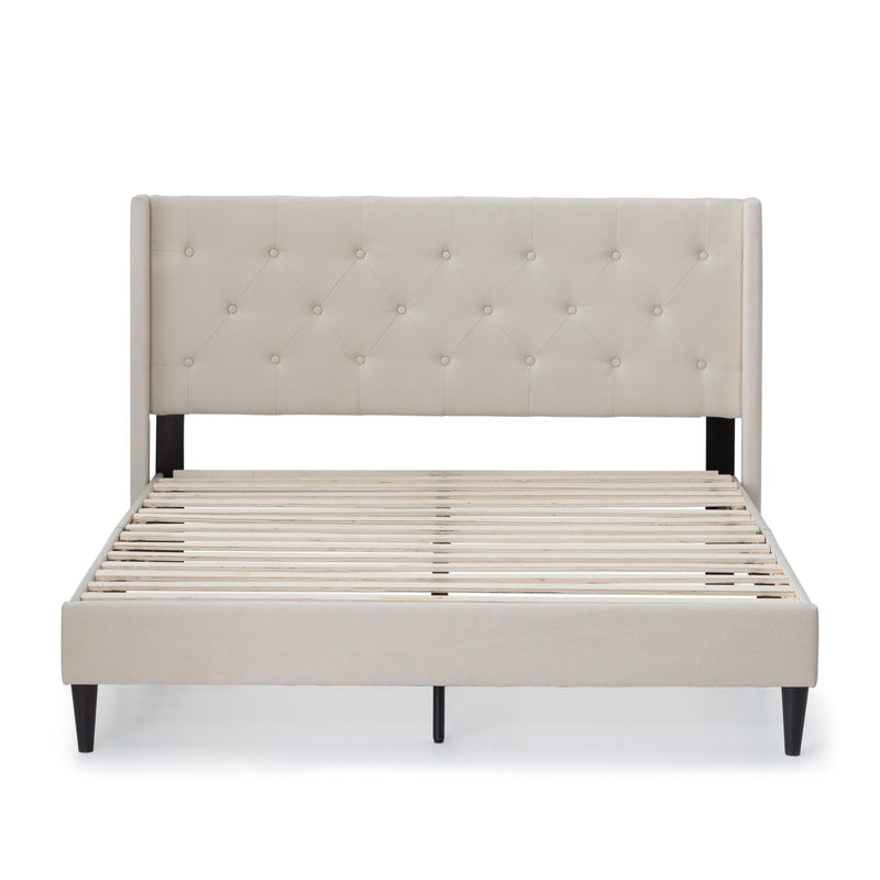  Weekender Drake Platform Bed- Pearl (Full) IMAGE 2