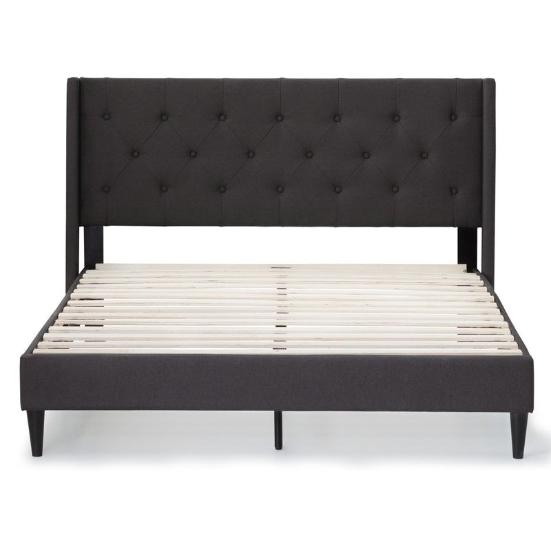  Weekender Drake Platform Bed- Charcoal (Queen) IMAGE 2