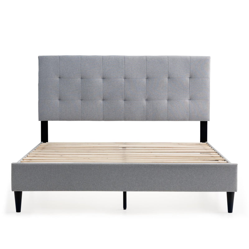 Weekender Jensen Platform Bed- Stone (California King) IMAGE 1