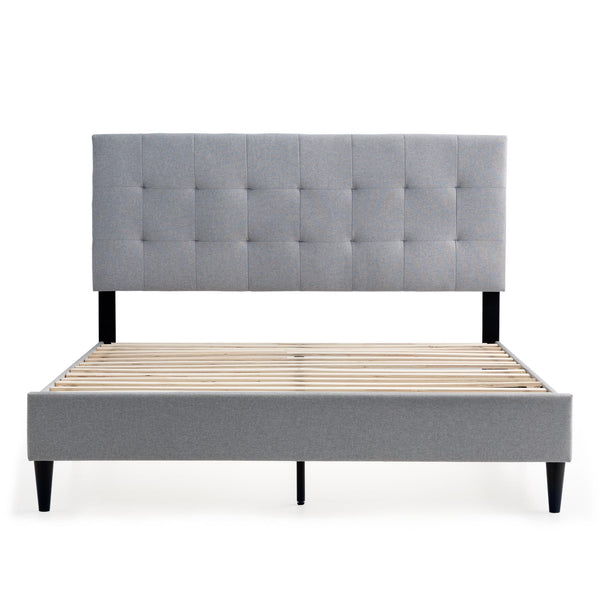  Weekender Jensen Platform Bed- Stone (Full) IMAGE 1