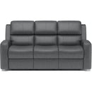 Flexsteel Linden Power Reclining Leather Match Sofa 1043-62PH 946-02 IMAGE 2