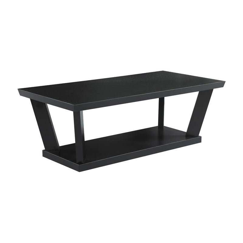 Coaster Furniture Aminta 753434 3-piece Coffee and End Table Set - Black IMAGE 3