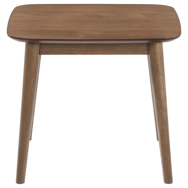  Coaster Furniture Radley 753524 3-piece Rectangular Coffee Table Set - Natural Walnut IMAGE 6