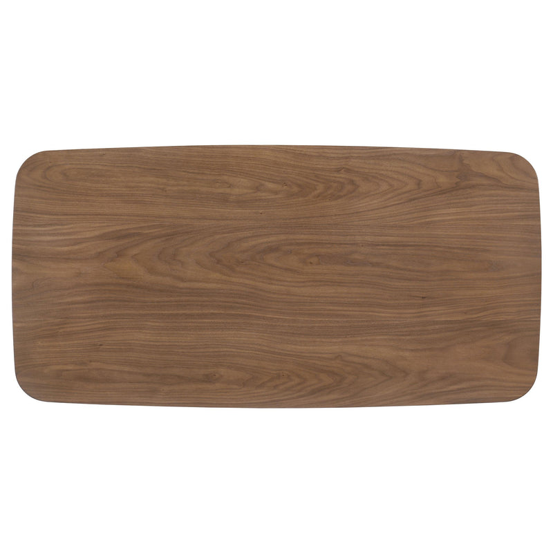  Coaster Furniture Radley 753524 3-piece Rectangular Coffee Table Set - Natural Walnut IMAGE 9