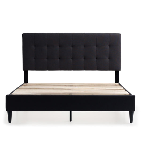  Weekender Jensen Platform Bed- Charcoal (Queen) IMAGE 1