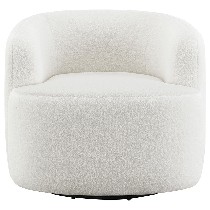 Coaster Furniture Hudson Swivel Fabric Accent Chair 905726 IMAGE 2