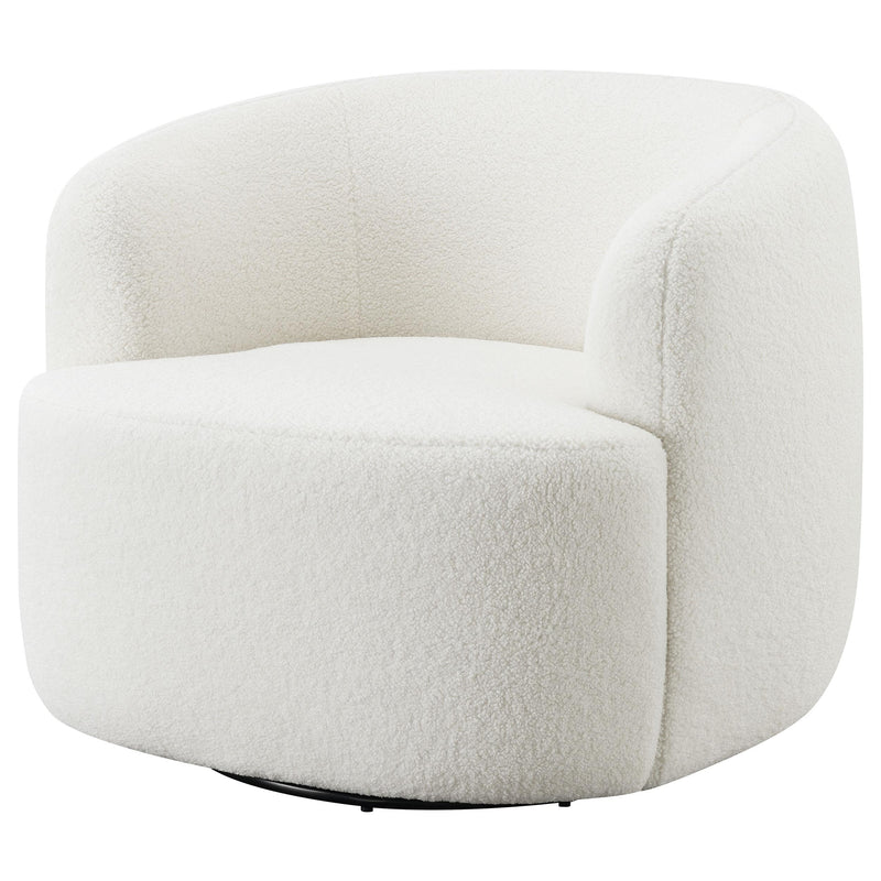 Coaster Furniture Hudson Swivel Fabric Accent Chair 905726 IMAGE 3