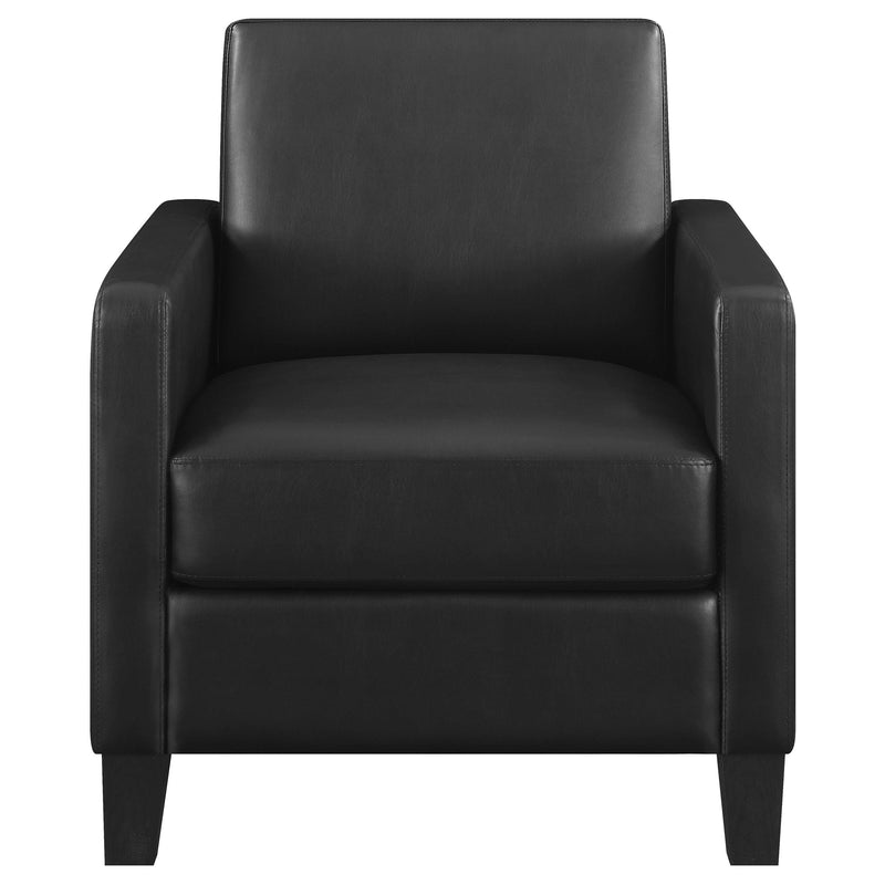 Coaster Furniture Julio Stationary Leatherette Accent Chair 909478 IMAGE 2