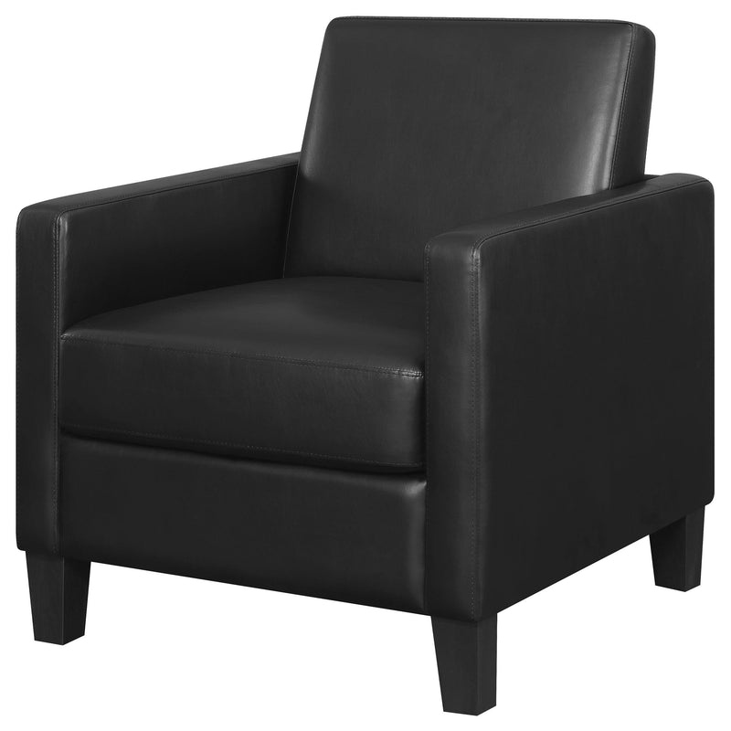 Coaster Furniture Julio Stationary Leatherette Accent Chair 909478 IMAGE 3