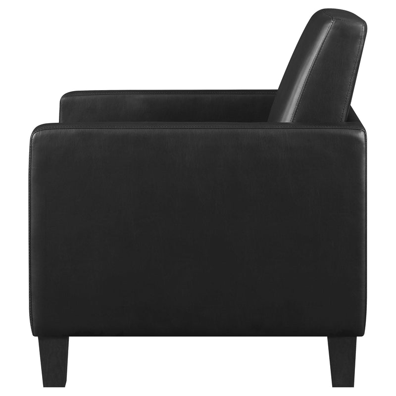 Coaster Furniture Julio Stationary Leatherette Accent Chair 909478 IMAGE 4