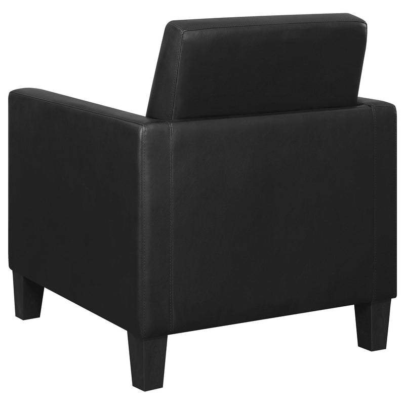 Coaster Furniture Julio Stationary Leatherette Accent Chair 909478 IMAGE 5