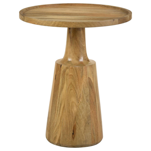 Coaster Furniture Ixia 915105 Round Accent Table - Natural IMAGE 1