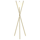 Coaster Furniture Yamileth 920218 65-inch Spherical Bulb Metal Tripod Floor Lamp - Gold IMAGE 3