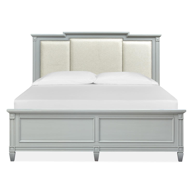 Magnussen Glenbrook King Upholstered Panel Bed B5668-54R/B5668-64F/B5668-65H IMAGE 2