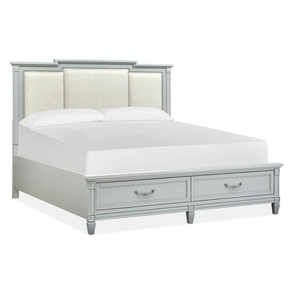 Magnussen Glenbrook Queen Upholstered Panel Bed with Storage B5668-55F/B5668-55H/B5668-55R IMAGE 1