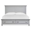 Magnussen Charleston King Panel Bed with Storage B5611-54RGY/B5611-64HGY/B5611-64SFGY IMAGE 3