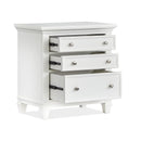 Magnussen Charleston 3-Drawer Nightstand B5611-01WH IMAGE 2
