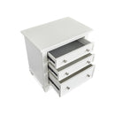 Magnussen Charleston 3-Drawer Nightstand B5611-01WH IMAGE 6