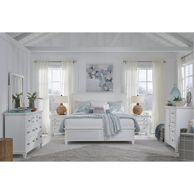 Magnussen Charleston 3-Drawer Nightstand B5611-01WH IMAGE 9