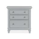 Magnussen Charleston 3-Drawer Nightstand B5611-01GY IMAGE 3