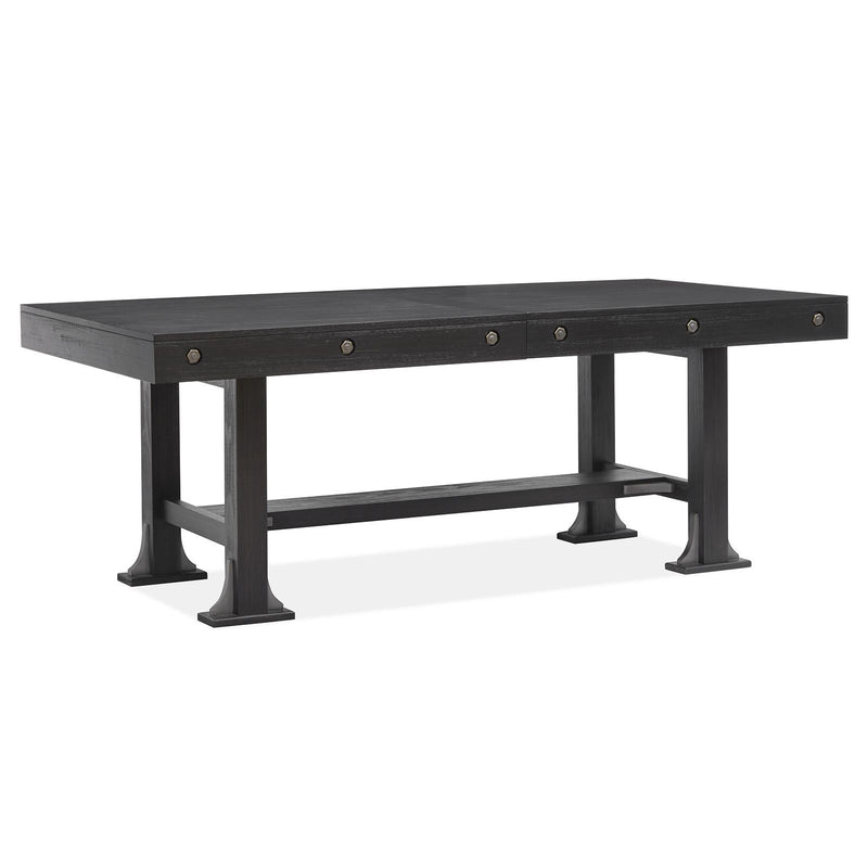 Magnussen Sierra Dining Table with Trestle Base D5665-21B/D5665-21T IMAGE 1