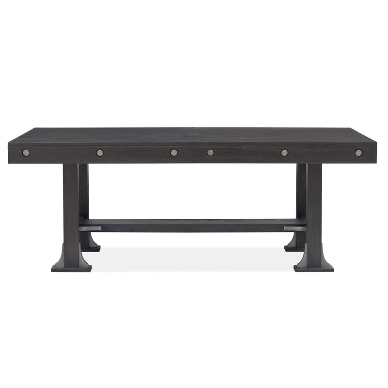Magnussen Sierra Dining Table with Trestle Base D5665-21B/D5665-21T IMAGE 3