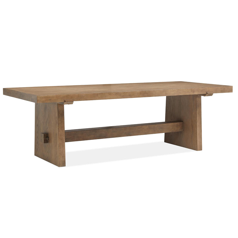 Magnussen Lindon Dining Table with Trestle Base D5570-21 IMAGE 1