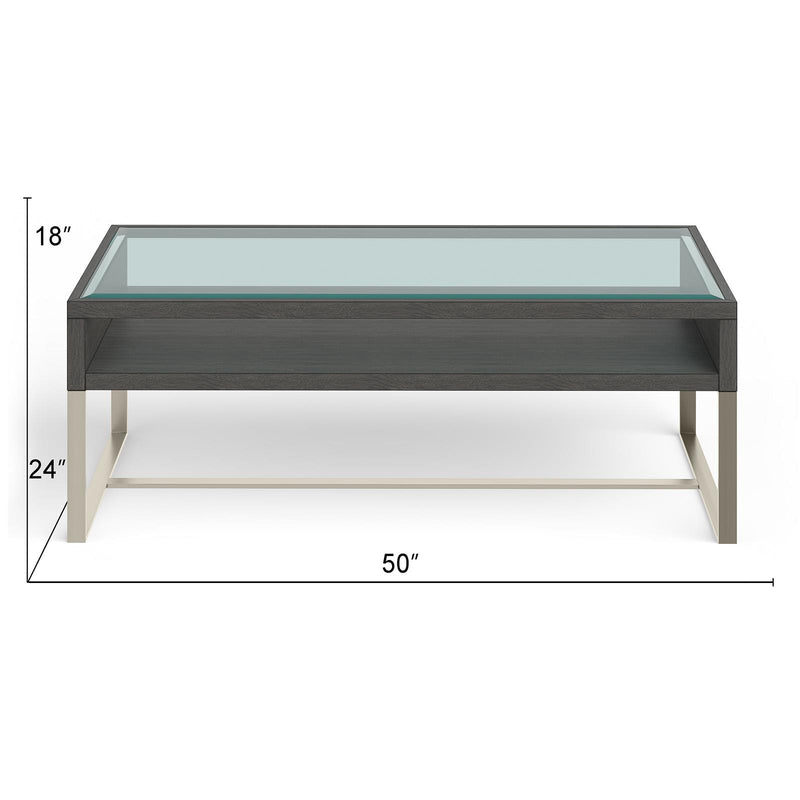 Magnussen Langston Cocktail Table T5652-43 IMAGE 3