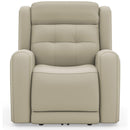 Flexsteel Grant Power Glider Leather Match Recliner 1480-54PH 009-11 IMAGE 2