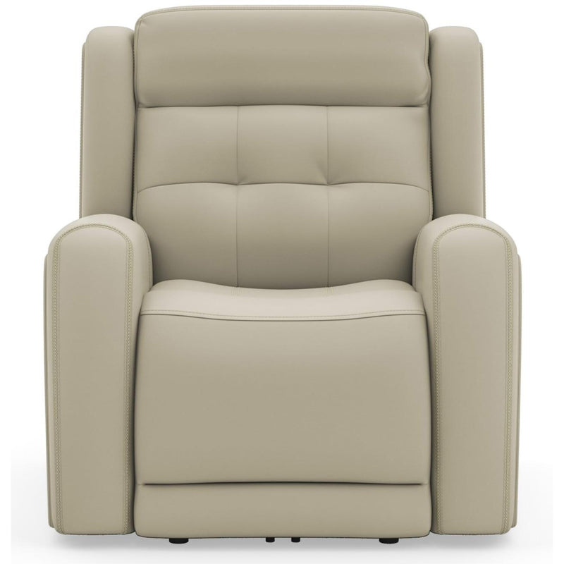 Flexsteel Grant Power Glider Leather Match Recliner 1480-54PH 009-11 IMAGE 2