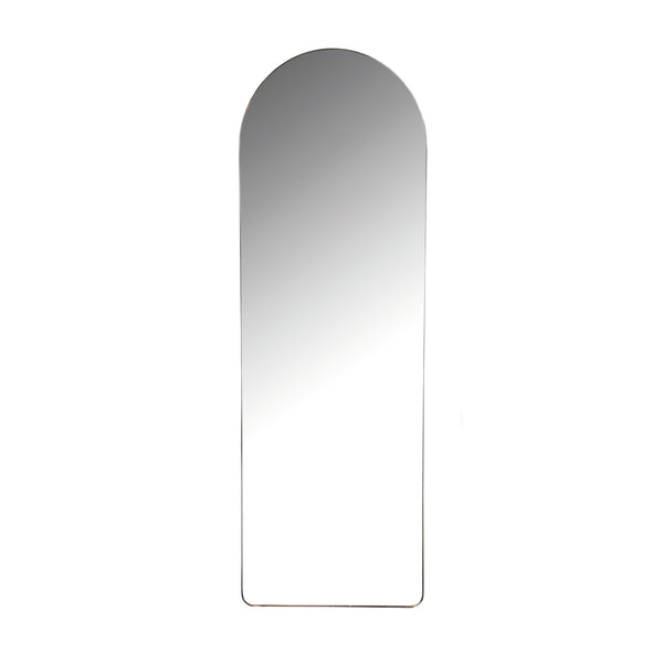Coaster Furniture Stabler 963486 20 x 60 Inch Metal Framed Floor Mirror - Black IMAGE 1