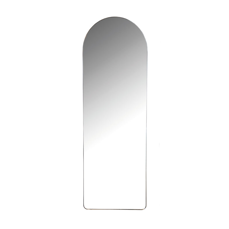 Coaster Furniture Stabler 963486 20 x 60 Inch Metal Framed Floor Mirror - Black IMAGE 1