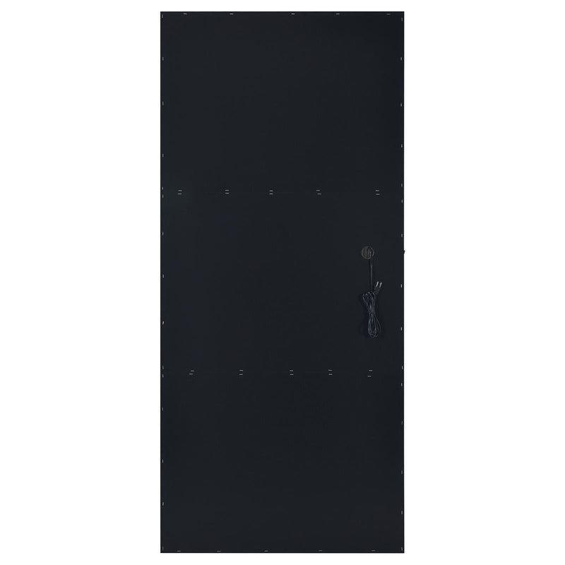 Coaster Furniture Zayan 969557 Full Length Floor Mirror with Lighting - Black High Gloss IMAGE 9