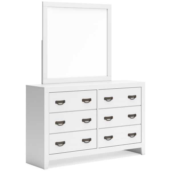 Signature Design by Ashley Binterglen 6-Drawer Dresser with Mirror B427-31/B427-36 IMAGE 1