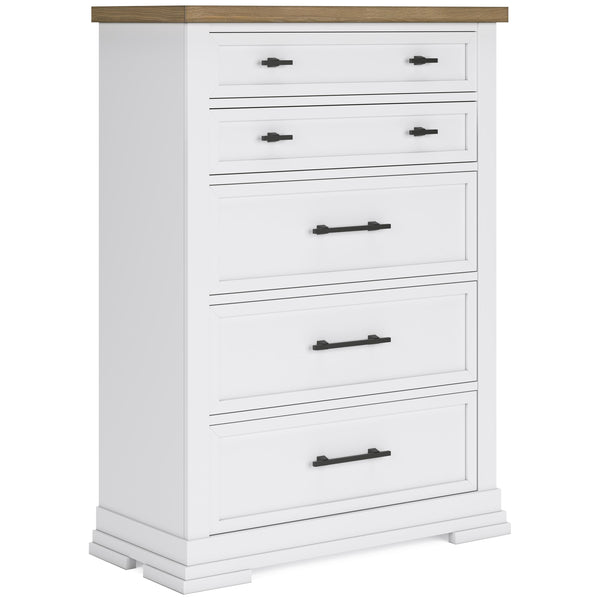 Benchcraft Ashbryn 5-Drawer Chest B844-46 IMAGE 1