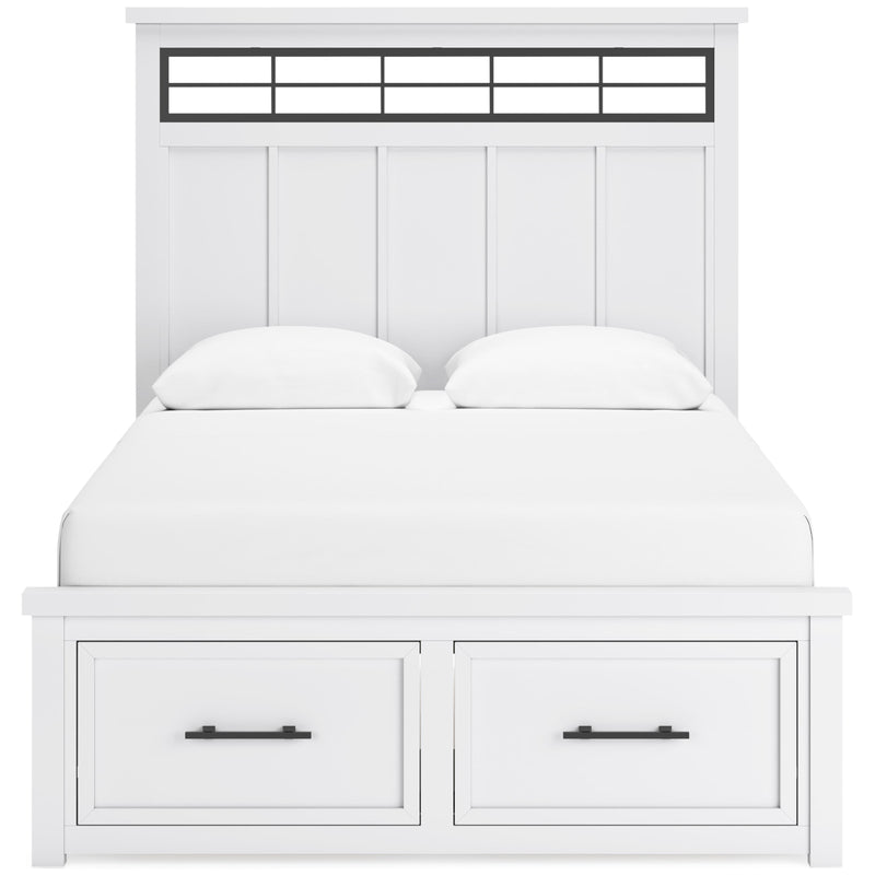 Benchcraft Ashbryn Queen Panel Bed with Storage B844-57/B844-54S/B844-97 IMAGE 2