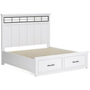 Benchcraft Ashbryn King Panel Bed with Storage B844-58/B844-56S/B844-97 IMAGE 5