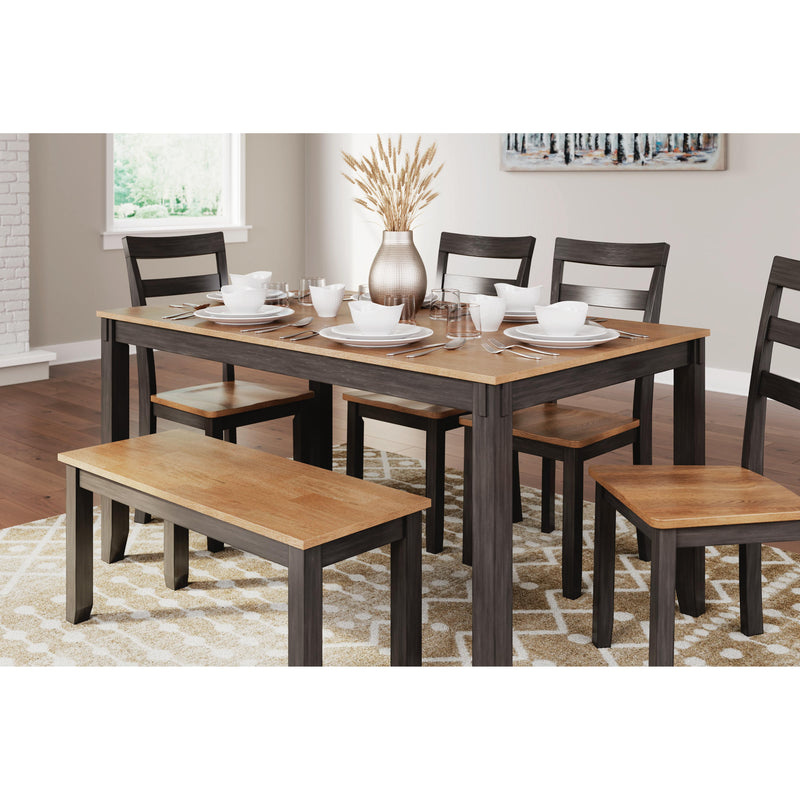 Signature Design by Ashley Gesthaven 6 pc Dinette D396-325 IMAGE 4