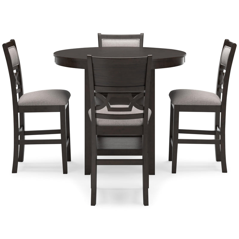 Signature Design by Ashley Langwest 5 pc Counter Height Dinette D422-223 IMAGE 2