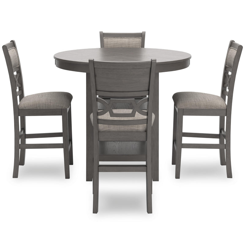 Signature Design by Ashley Wrenning 5 pc Counter Height Dinette D425-223 IMAGE 2