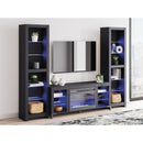 Signature Design by Ashley Cayberry 3 pc Entertainment Center with Electric Fireplace W2721-168/W2721-24/W2721-24 IMAGE 9